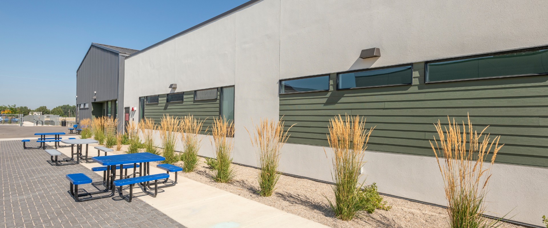 Sage International School Middleton exterior green space